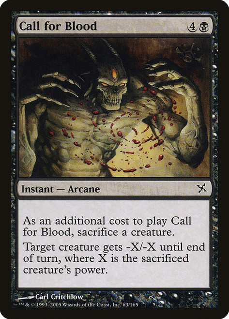 Call for Blood (BOK) (Foil) (#63)