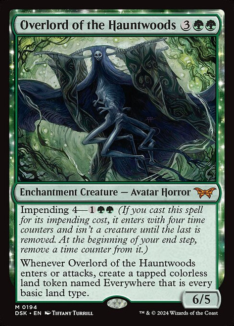 Overlord of the Hauntwoods (DSK) (Foil) (#194) Overlord of the Hauntwoods (DSK) (Foil) (#194)