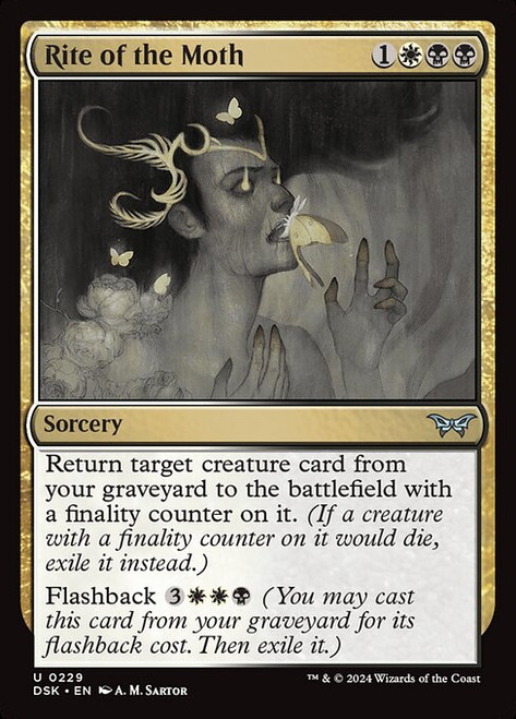 Rite of the Moth (DSK) (Foil) (#229)