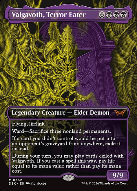 Valgavoth, Terror Eater (DSK) (Full Art) (#352)