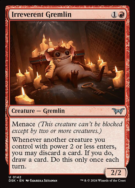 Irreverent Gremlin (DSK) (Foil) (#142)