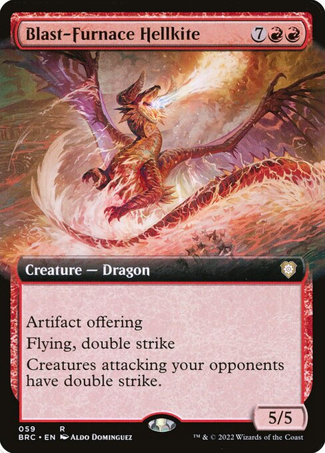 Blast-Furnace Hellkite (BRC) (Extended Art) (#59)