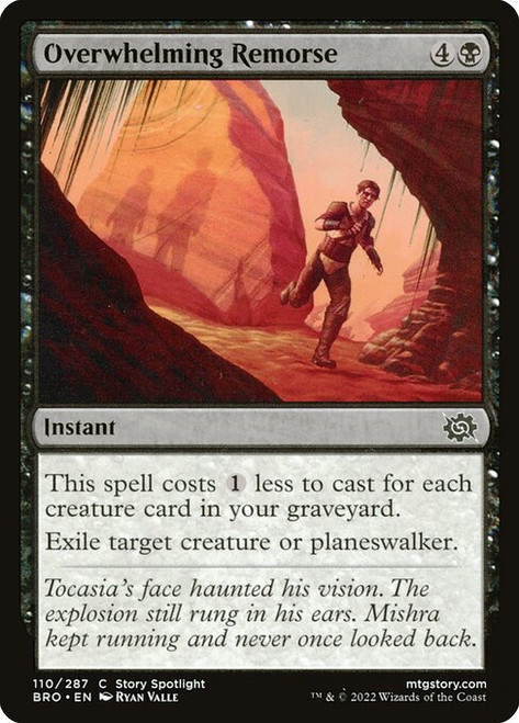 Overwhelming Remorse (BRO) (Foil) (#110)