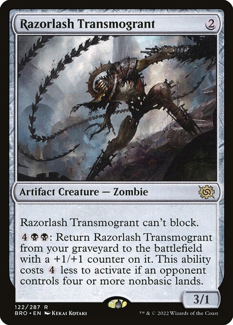Razorlash Transmogrant (BRO) (Foil) (#122)