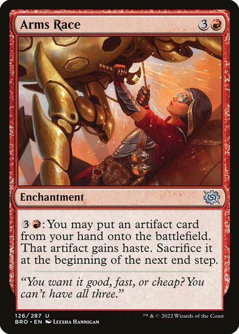Arms Race (BRO) (Foil) (#126)