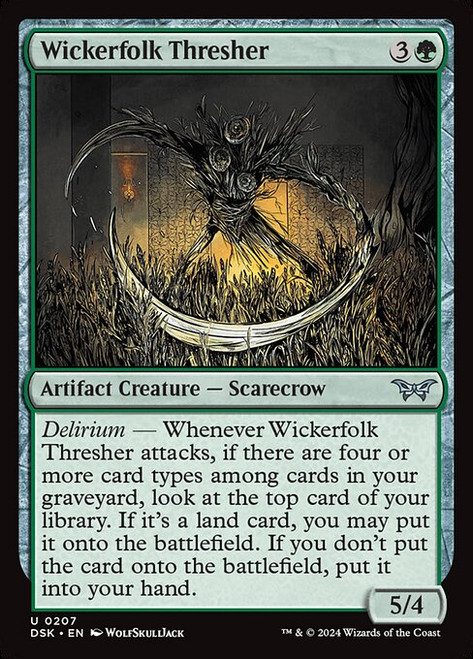 Wickerfolk Thresher (DSK) (Foil) (#207)