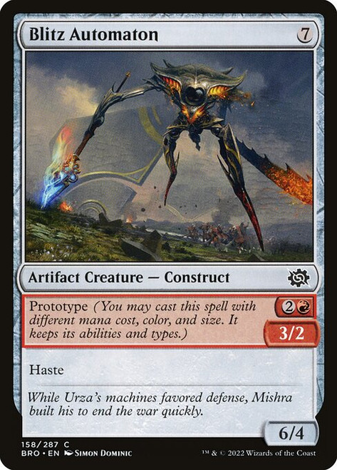 Blitz Automaton (BRO) (Foil) (#158)