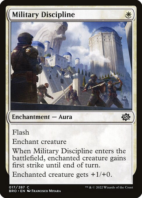 Military Discipline (BRO) (Foil) (#17)