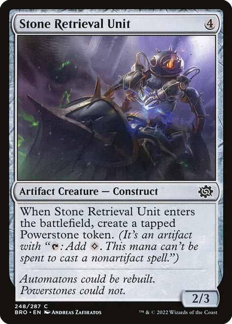 Stone Retrieval Unit (BRO) (Foil) (#248)