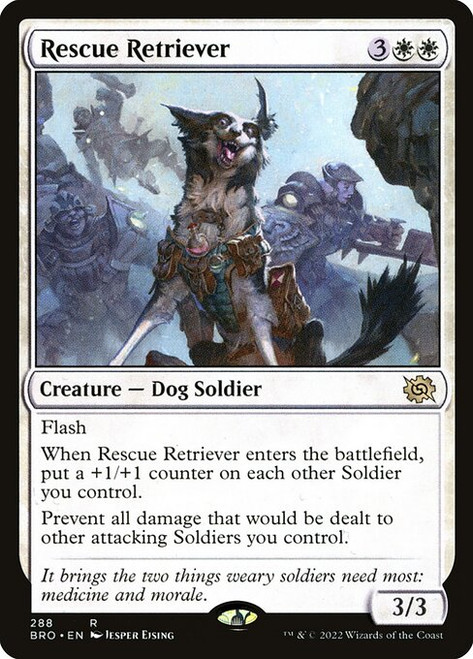 Rescue Retriever (BRO) (Foil) (#288)