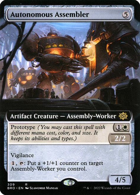Autonomous Assembler (BRO) (Foil) (Extended Art) (#309)