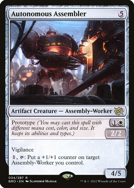 Autonomous Assembler (BRO) (Foil) (#34)