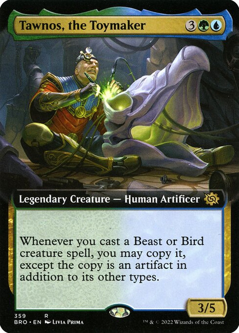 Tawnos, the Toymaker (BRO) (Foil) (Extended Art) (#359)