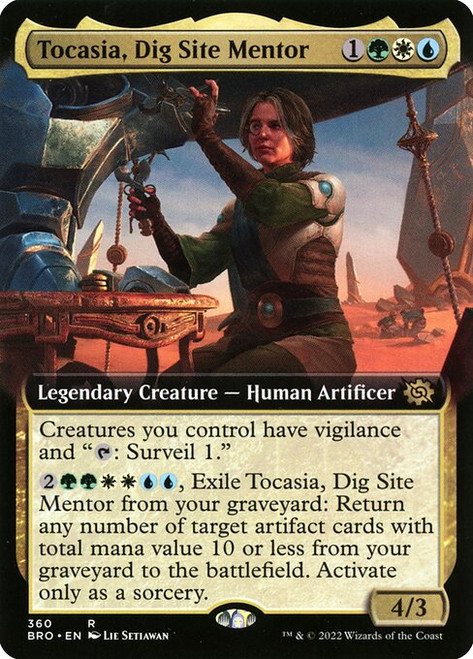 Tocasia, Dig Site Mentor (BRO) (Extended Art) (#360)