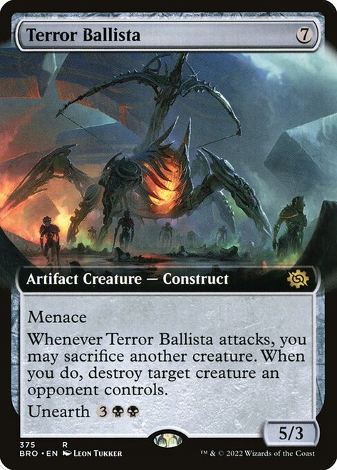 Terror Ballista (BRO) (Foil) (Extended Art) (#375)