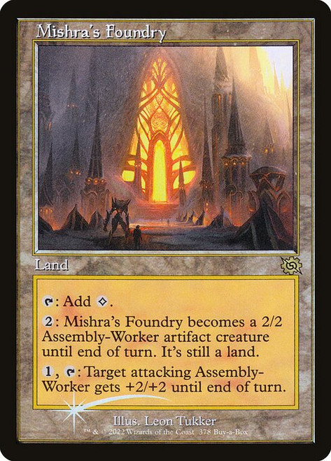 Mishra's Foundry (BRO) (Foil) (#378)