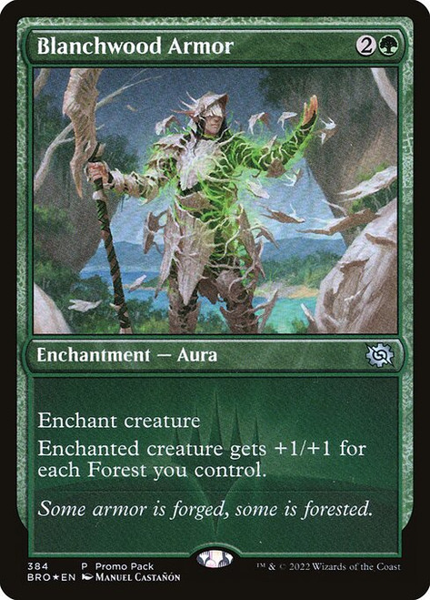 Blanchwood Armor (BRO) (Foil) (#384)