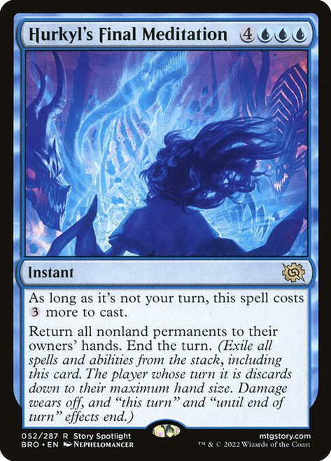 Hurkyl's Final Meditation (BRO) (Foil) (#52)