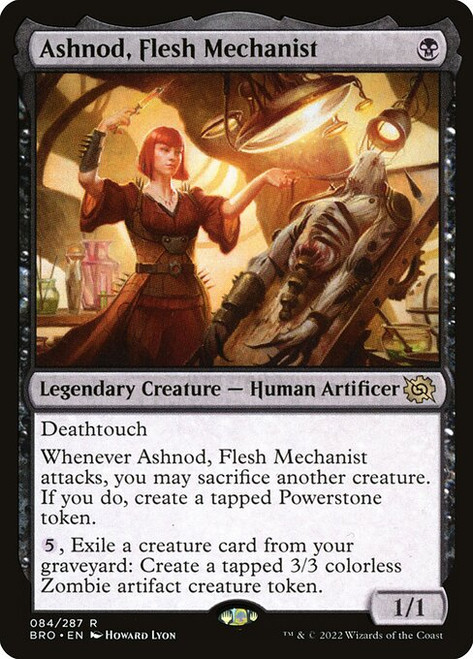Ashnod, Flesh Mechanist (BRO) (Foil) (#84)