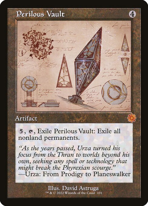 Perilous Vault (BRR) (Foil) (#101)