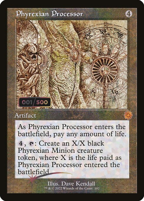 Phyrexian Processor (BRR) (Double Rainbow) (#102z)