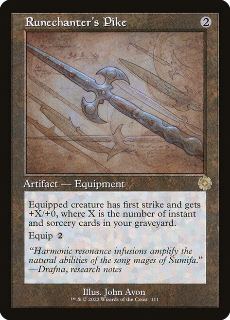 Runechanter's Pike (BRR) (Foil) (#111)
