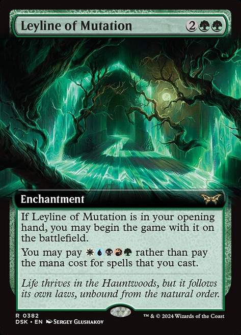 Leyline of Mutation (DSK) (Extended Art) (#382)