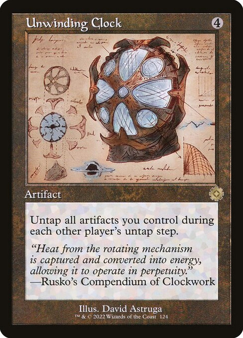 Unwinding Clock (BRR) (Foil) (#124)
