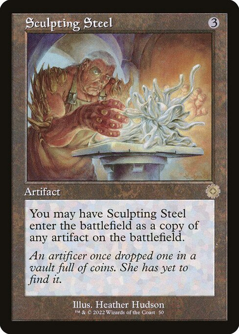 Sculpting Steel (BRR) (#50)