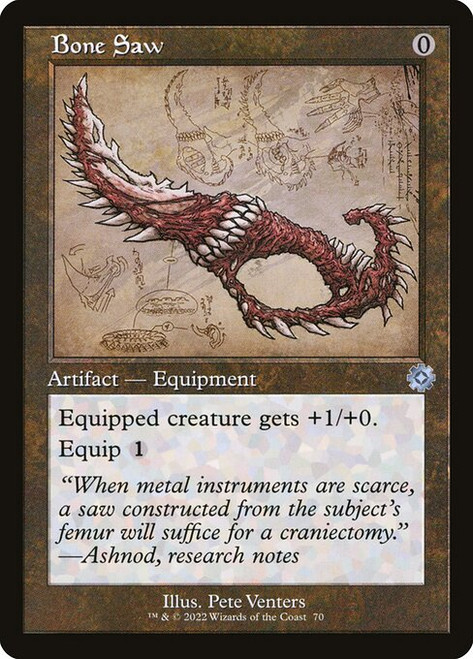 Bone Saw (BRR) (Foil) (#70)