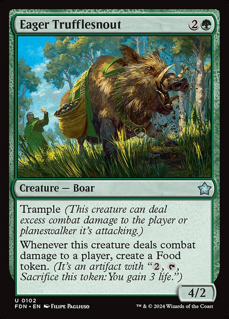 Eager Trufflesnout (FDN) (Foil) (#102)