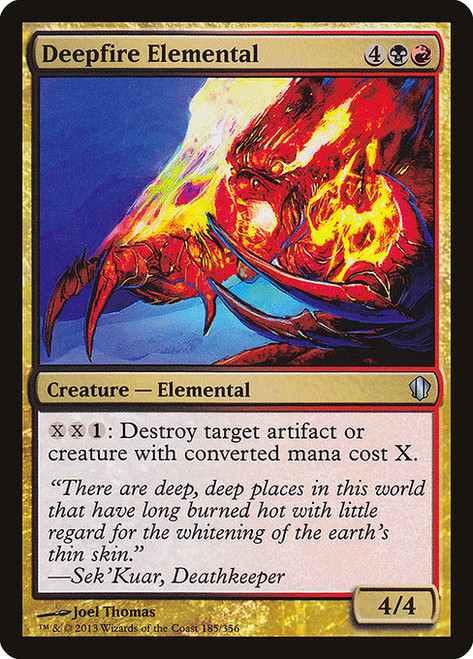 Deepfire Elemental (C13) (#185)
