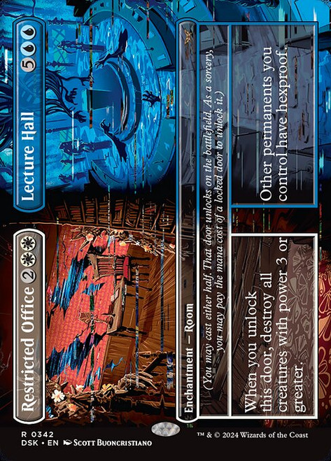 Restricted Office // Lecture Hall (DSK) (Foil) (Borderless) (#342) Restricted Office // Lecture Hall (DSK) (Foil) (Borderless) (#342)