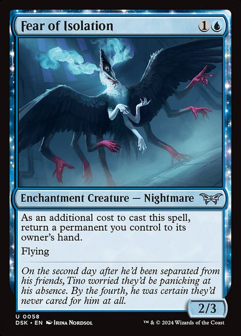 Fear of Isolation (DSK) (Foil) (#58)