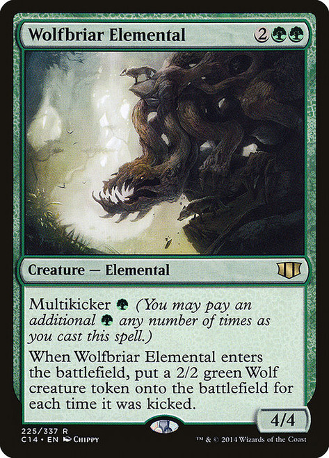 Wolfbriar Elemental (C14) (#225)