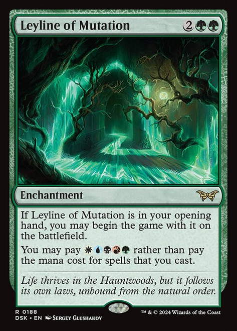 Leyline of Mutation (DSK) (Foil) (#188)