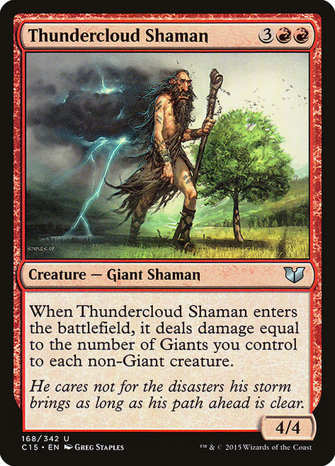 Thundercloud Shaman (C15) (#168)