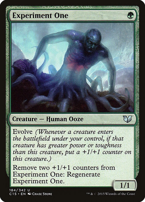 Experiment One (C15) (#184)
