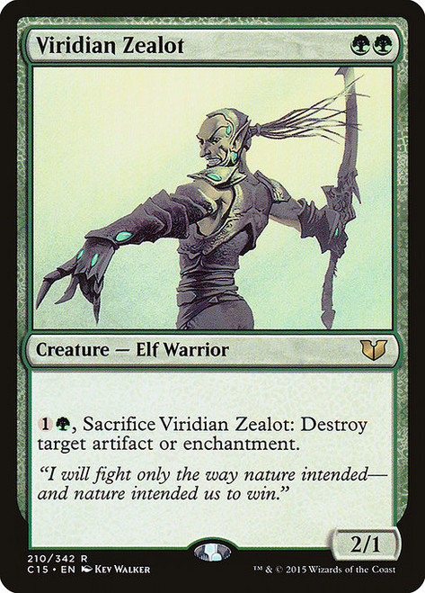 Viridian Zealot (C15) (#210)