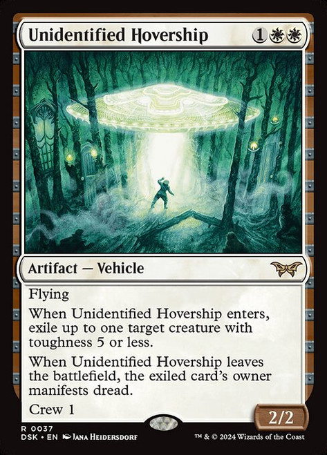 Unidentified Hovership (DSK) (Foil) (#37)