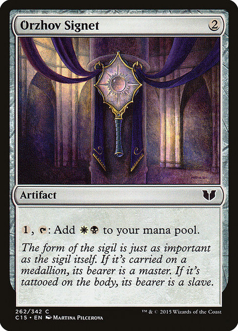 Orzhov Signet (C15) (#262)