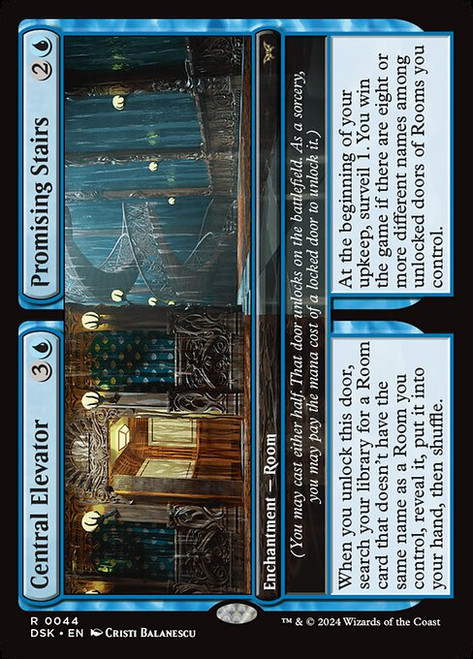 Central Elevator // Promising Stairs (DSK) (Foil) (#44) Central Elevator // Promising Stairs (DSK) (Foil) (#44)