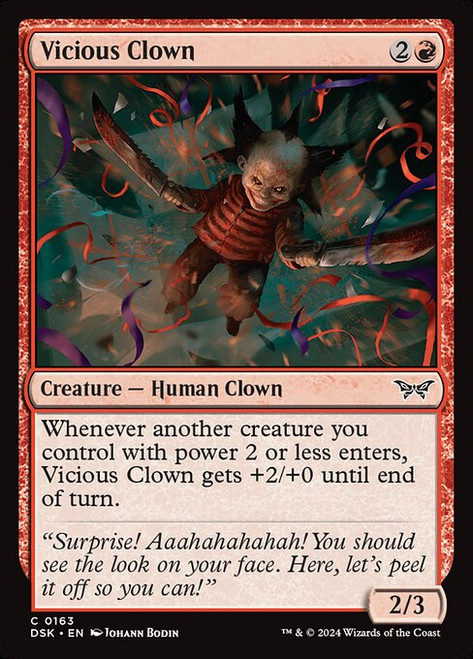 Vicious Clown (DSK) (Foil) (#163)