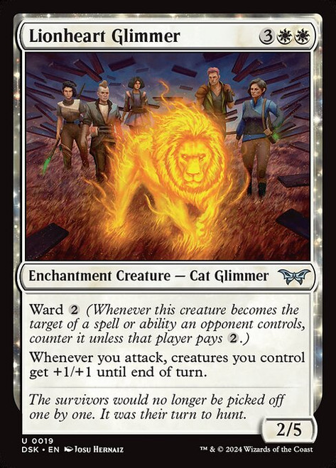 Lionheart Glimmer (DSK) (Foil) (#19)
