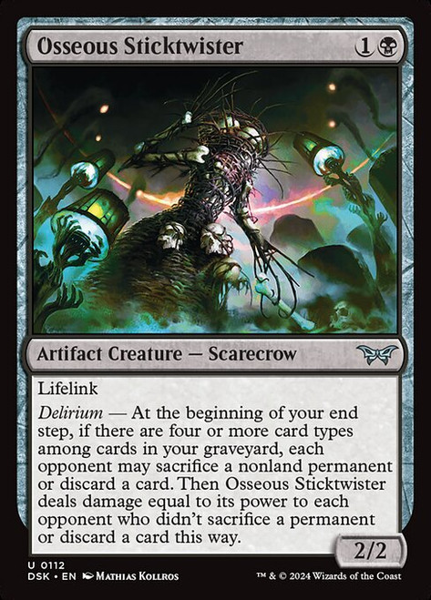 Osseous Sticktwister (DSK) (Foil) (#112)