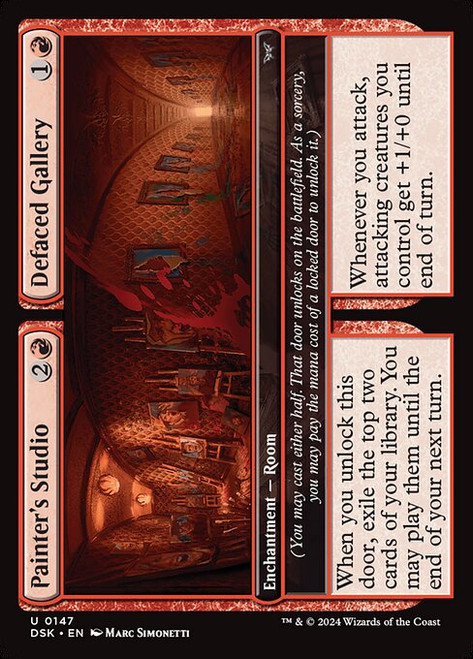 Painter's Studio // Defaced Gallery (DSK) (Foil) (#147)