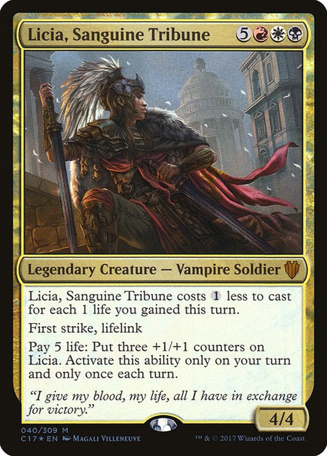 Licia, Sanguine Tribune (C17) (Foil) (#40)