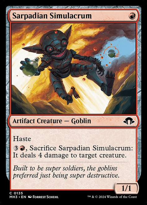 Sarpadian Simulacrum (MH3) (Foil) (#135)