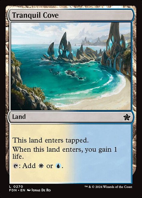 Tranquil Cove (FDN) (Foil) (#270) Tranquil Cove (FDN) (Foil) (#270)