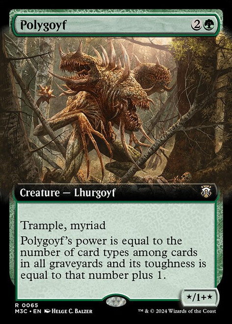 Polygoyf (M3C) (Extended Art) (#65)